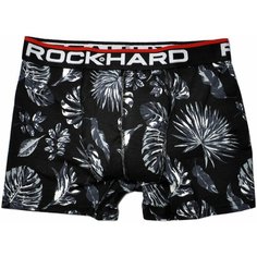 Трусы ROCK HARD, размер S, белый, серый, черный