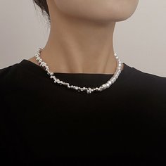 Колье, серебристый Gi&A Gold Cage