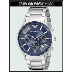 Наручные часы EMPORIO ARMANI Renato, серебристый
