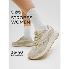 Кроссовки STROBBS, размер 36, темно-бежевый