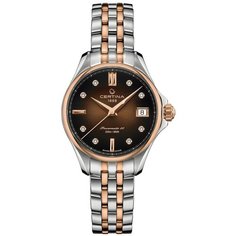 Наручные часы Certina Aqua, серебристо-золотистый