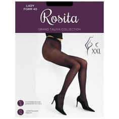 Колготки Rosita Lady Form, 40 den, размер 6, чёрный