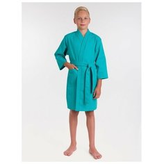 Халат BIO-TEXTILES, размер 42, изумрудный