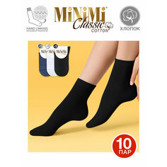 Носки MiNiMi, комплект, 10 пар, размер 35-38 (23-25), мультиколор