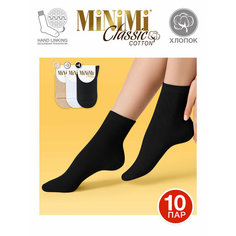Носки MiNiMi, комплект, 10 пар, размер 35-38 (23-25), мультиколор