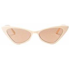 Очки карнавальные "Кошачий стиль" Бежевые Весёлый Праздник