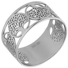 Кольцо Ювелир Карат, серебро, 925 проба, размер 18