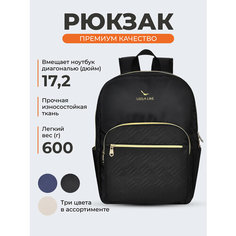 Рюкзак LEELA LIKE, фактура рельефная, черный