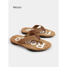 Шлепанцы Reezo, размер 46, бежевый