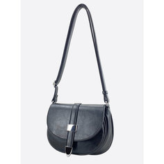 Сумка кросс-боди Raffinni, фактура гладкая, черный