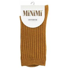 Носки MiNiMi, размер 39-41 (25-27), горчичный