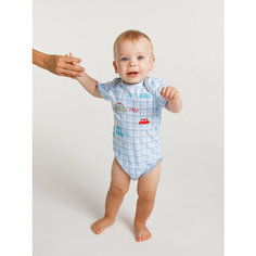 Боди КотМарКот, размер 56, голубой