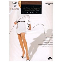 Колготки Filodoro Oda Elegance, 20 den, размер 5, nero Filodoro®