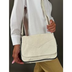 Сумка кросс-боди , фактура гладкая, бежевый Unvers Leather Istanbul