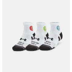 Носки Under Armour, комплект, 3 пары, размер M, белый