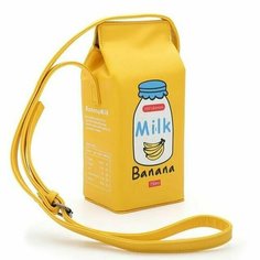 Сумка кросс-боди STORE4LIFE, фактура гладкая, Желтый