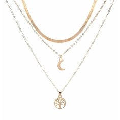 Чокер Azimut C.O. Jewelry AND Accessories, длина 35 см, золотистый
