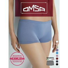 Трусы Omsa, размер 46/48 (3/4-M/L), серый