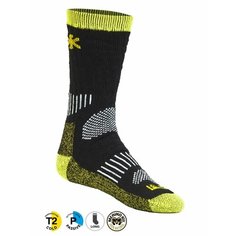 Носки NORFIN, размер (38-40) S, черный, желтый