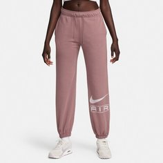 Брюки спортивные NIKE, размер M, розовый, лиловый