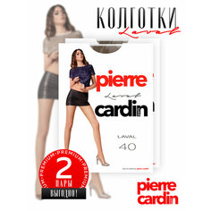 Колготки Pierre Cardin Laval, 40 den, 2 шт., размер 3, коричневый