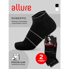 Носки Pierre Cardin, комплект, 2 пары, 2 уп., размер 5 (45-47), черный
