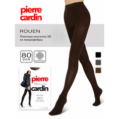 Колготки Pierre Cardin Rouen, 80 den, 2 класс компресии, размер 2, кофе