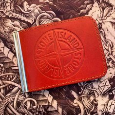 Бумажник Stone Island, красный
