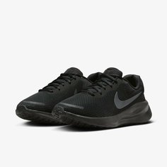 Кроссовки NIKE, размер 6.5, чёрный
