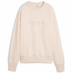 Свитшот PUMA CLASSICS Relaxed Crew, размер xs, , бежевый