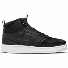 Кроссовки NIKE COURT VISION MID WNTR, размер 41, черный / белый