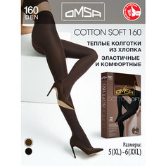 Колготки Omsa, 160 den, размер 6, moka