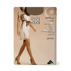 Колготки Sisi Miss, 40 den, размер 4, коричневый