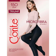 Колготки Conte elegant Triumf, 150 den, размер 2/S, Grafit=Тёмно-серый