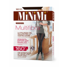 Колготки MiNiMi Multifibra, 160 den, размер 5XL, Moka (тёмно-коричневый)