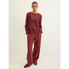 Лонгслив Chaika, размер L, , бордовый