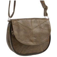 Сумка кросс-боди , фактура гладкая, светло-зеленый Unvers Leather Istanbul