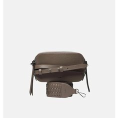 Сумка CNS - COINED IN STONE, фактура зернистая, коричневый