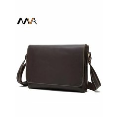 Портфель, коричневый Genuine Leather