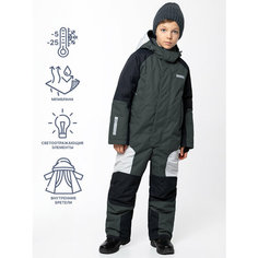 Комбинезон NIKASTYLE 8з6924, размер 152-76, зеленый