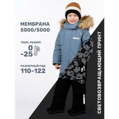 Комбинезон NIKASTYLE 8з1924, размер 122-64, голубой