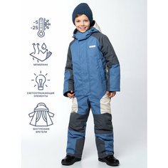 Комбинезон NIKASTYLE 8з6724, размер 146-72, голубой