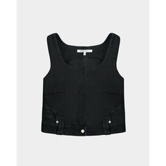 Кроп-топ ARNY PRAHT Texas, размер 42, чёрный