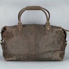 Сумка дорожная Mantica, 34 л, 20х30х45 см, ручная кладь, коричневый