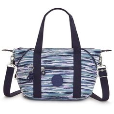 Сумка тоут Kipling, мультиколор, голубой, синий