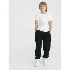 Брюки спортивные Woodcoon, размер 4-5 лет, черный