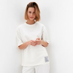 Футболка Minaku, размер 52, экрю