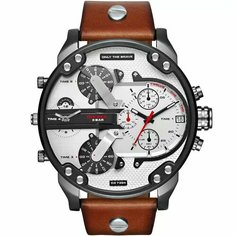 Наручные часы DIESEL, коричневый/серый
