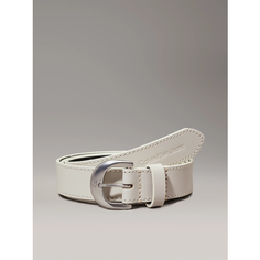 Ремень Calvin Klein Jeans, размер 95, white