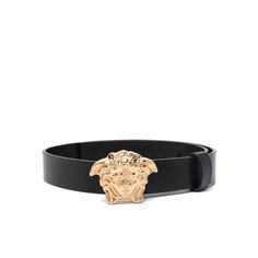 Ремень Versace, размер S, черный